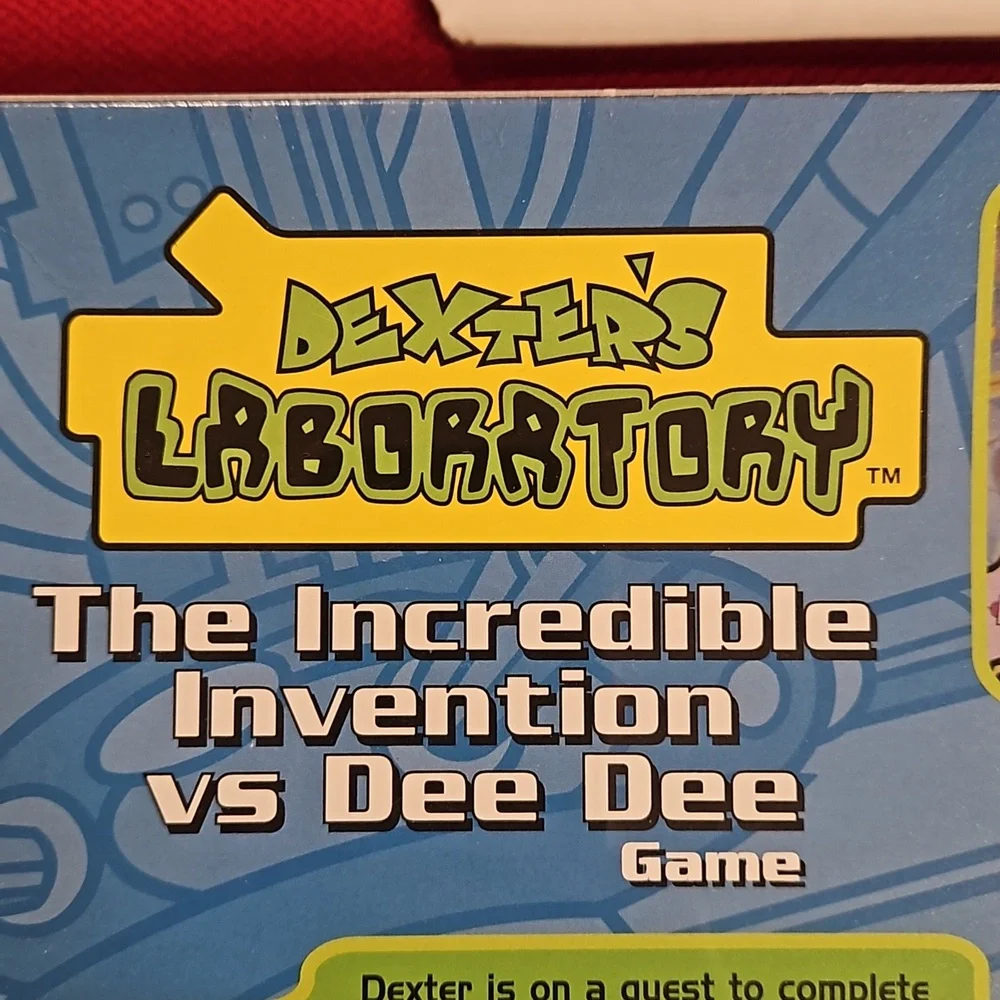 DEXTER'S LABORATORY The Incredible Invention vs. Dee Dee board game NIB - Picture 7 of 8